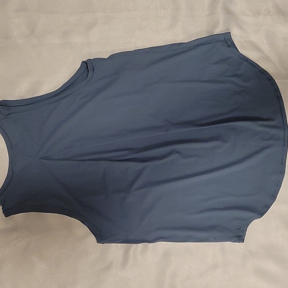 Spanx Blue Sleeveless Tank Top - Picture 3 of 3